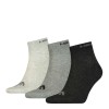 ΚΑΛΤΣΕΣ HEAD QUARTER 3Pack UNISEX Grey Combo (761011001-005)