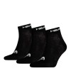 ΚΑΛΤΣΕΣ HEAD QUARTER 3Pack UNISEX Black (761011001-200)
