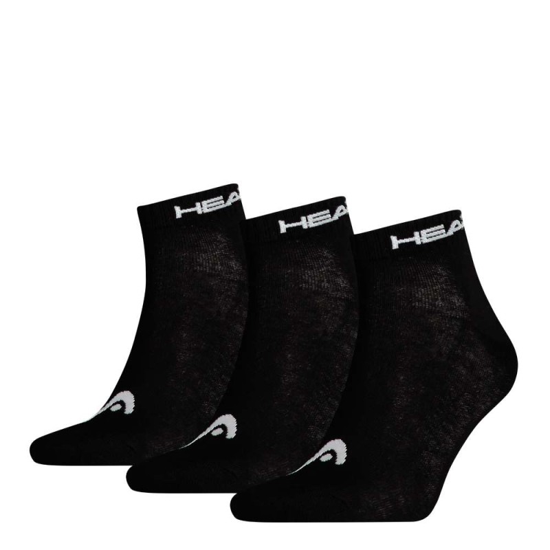 ΚΑΛΤΣΕΣ HEAD QUARTER 3Pack UNISEX Black (761011001-200)