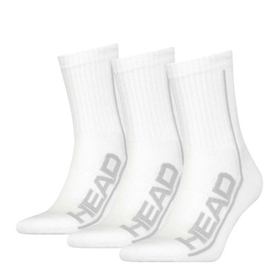 ΚΑΛΤΣΕΣ HEAD PERFORMANCE SHORT CREW 3Pack UNISEX White (791010001-006)