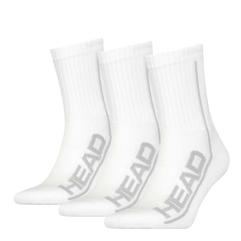 ΚΑΛΤΣΕΣ HEAD PERFORMANCE SHORT CREW 3Pack UNISEX White (791010001-006)