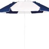 Ομπρέλα Παραλίας 2m Polyester 180gsm Λευκό | Μπλε