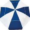 Ομπρέλα Παραλίας 2m Polyester 180gsm Λευκό | Μπλε