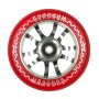 Ροδάκι AO Scooters Quadrum Clear 115χιλ., Κόκκινο