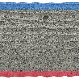 Δάπεδο Προστασίας EVA Πλέξη 100x100cm 2cm Κόκκινο-Γκρι-Μπλε