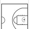 Ταμπλό Προπονητή Basket Διπλής Όψης