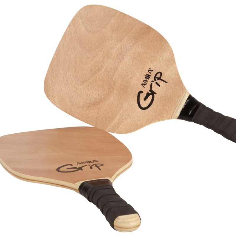 Σετ Ρακέτες Παραλίας Amila Grip 12mm με τσάντα μεταφοράς
