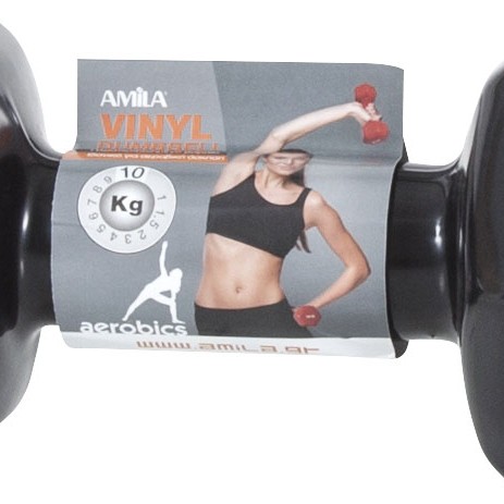 AMILA Vinyl Dumbbell 10Kg
