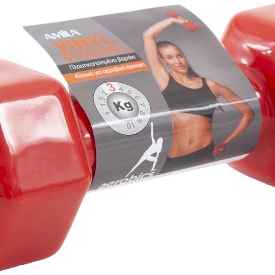 AMILA Vinyl Dumbbell 3Kg