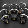 Kettlebell Rubber Cover Cr Handle 20 kg – Μαύρο