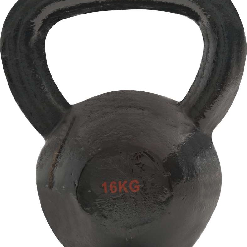 AMILA Kettlebell Cast Iron Rubber Base 16Kg