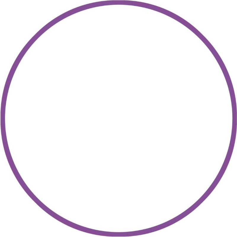 Χούλα-Χουπ 70cm - Φ19mm - 260gr, Μωβ