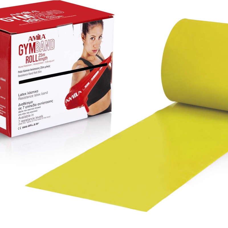 Λάστιχο AMILA GymBand Ρολό Ultra Light