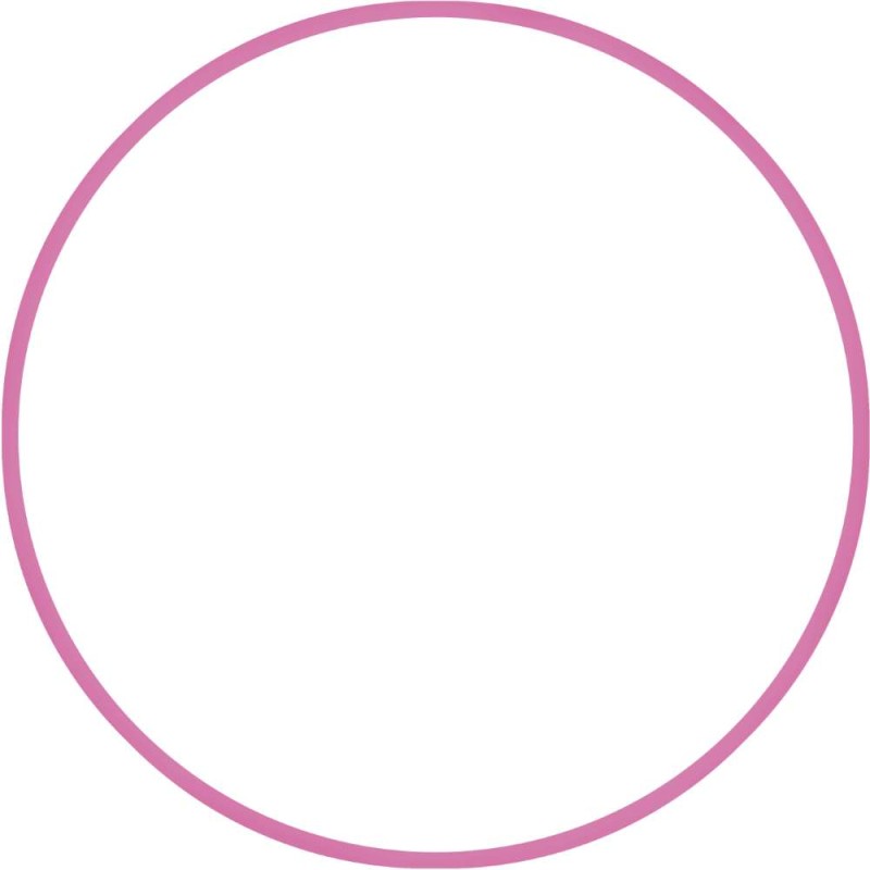 Χούλα-Χουπ 60cm - Φ18mm - 155gr, Ροζ
