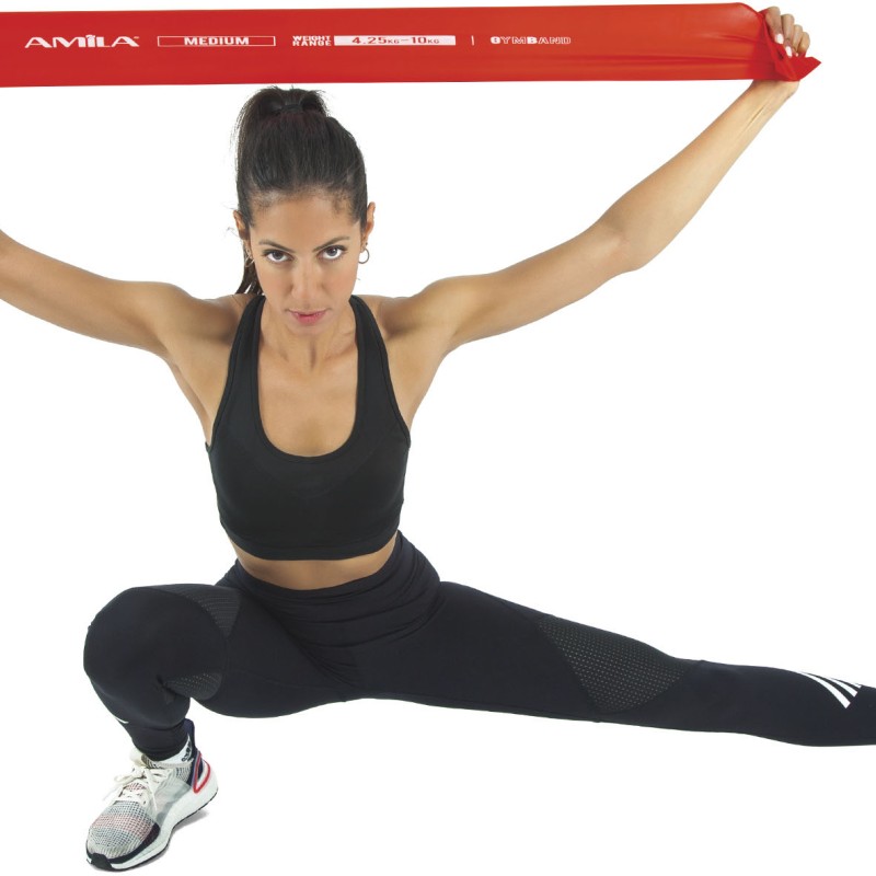 Λάστιχο Αντίστασης AMILA GymBand 1.2m Light