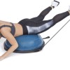 AMILA Balance Ball με Ξύλινη Βάση Μπλε 63cm