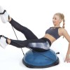 AMILA Balance Ball με Ξύλινη Βάση Μπλε 63cm