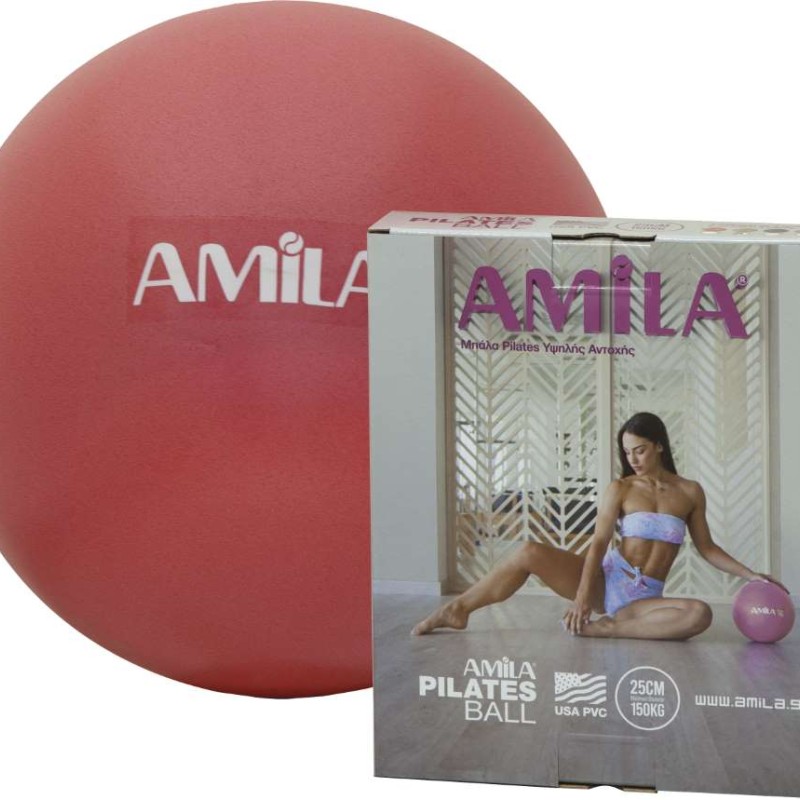 Μπάλα Pilates 25 cm - Κόκκινη
