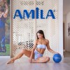 Μπάλα Pilates (Bulk) 19 cm - Μπλε