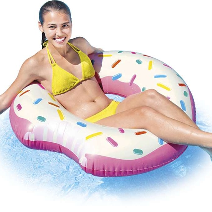 Rainbow Donut Tube