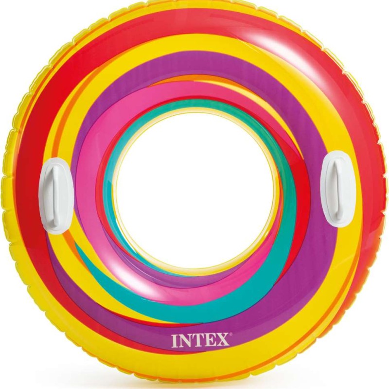 Swirly Whirly Tubes - Κίτρινο-Κόκκινο