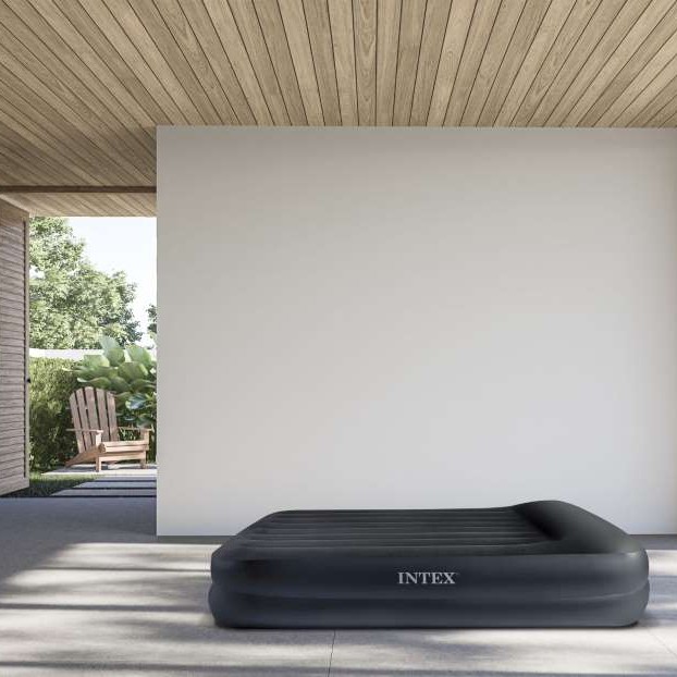 Φουσκωτό Στρώμα Ύπνου Intex Pillow Rest Raised Twin