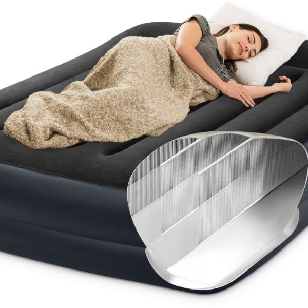 Φουσκωτό Στρώμα Ύπνου Intex Pillow Rest Raised Queen