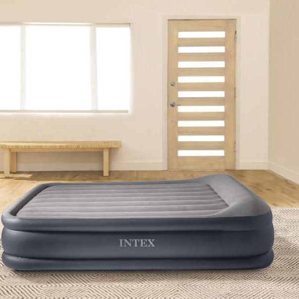 Φουσκωτό Στρώμα Ύπνου Intex Deluxe Pillow Rest Raised Twin