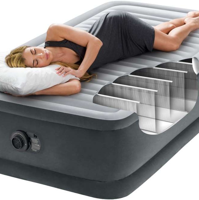 Φουσκωτό Στρώμα Ύπνου Intex Comfort-Plush Mid Twin