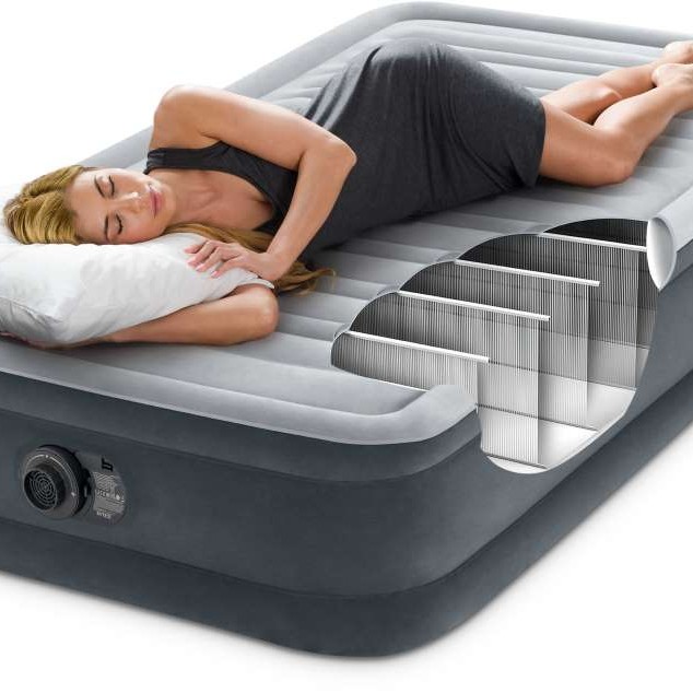 Φουσκωτό Στρώμα Ύπνου Intex Comfort-Plush Low Twin