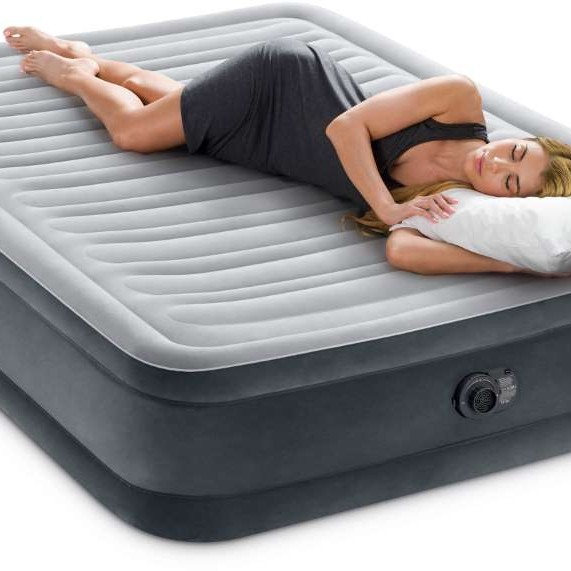 Φουσκωτό Στρώμα Ύπνου Intex Comfort-Plush Low Queen