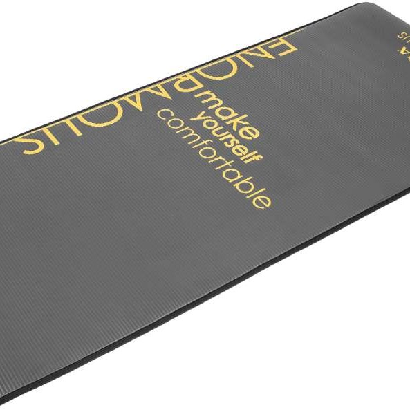 Στρώμα Γυμναστικής NBR 10mm 80Kg Μαύρο ENORMOUS
