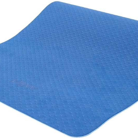 Στρώμα Yoga 6mm TPE Μπλε/Γαλάζιο