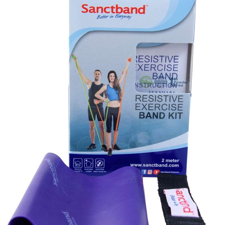 Λάστιχο Αντίστασης Sanctband Gymband Πολύ Σκληρό