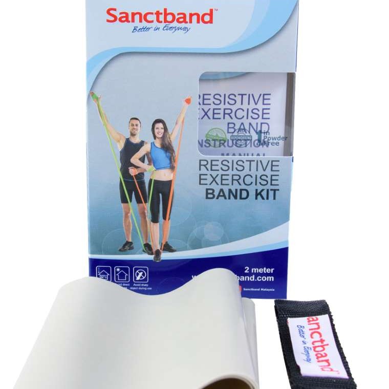 Λάστιχο Αντίστασης Sanctband Gymband Πολύ Σκληρό+