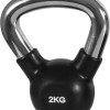 Kettlebell Rubber Cover Cr Handle 2Kg