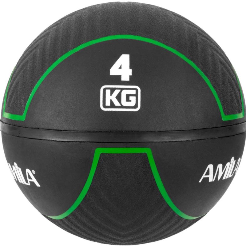 Μπάλα AMILA Medicine Ball HQ Rubber 4Kg