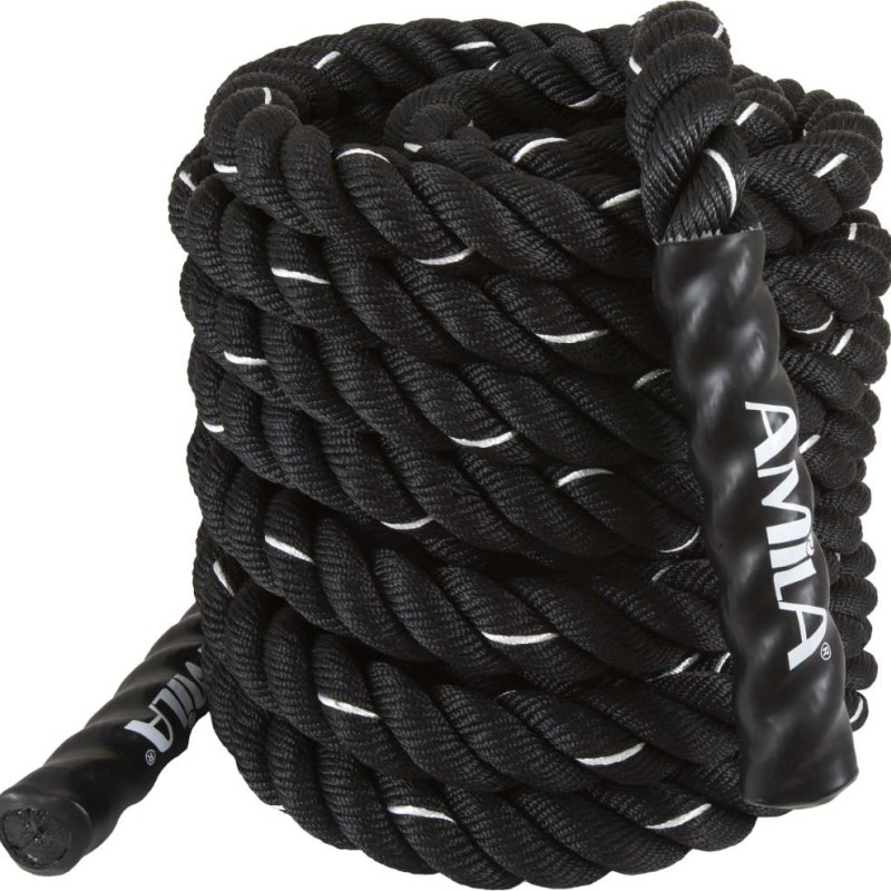 Σχοινί Προπόνησης Crossfit AMILA Battle Rope NS 9m