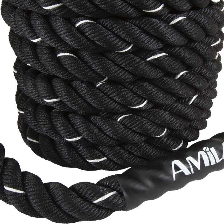 Σχοινί Προπόνησης Crossfit AMILA Battle Rope NS 9m