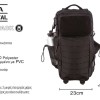 Σακίδιο πλάτης 28L AMILA TACTICAL Small, Μαύρο