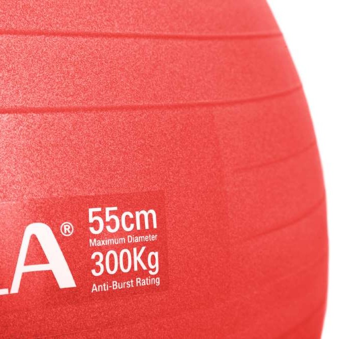 Μπάλα Γυμναστικής 55 cm - Κόκκινη