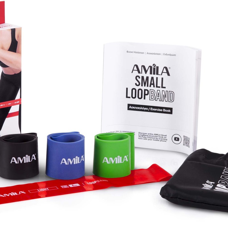 Σετ Λάστιχα Αντίστασης AMILA SMALL LOOPBAND (Light - Ultimate)