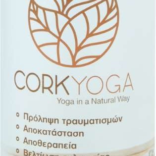 Κύλινδρος Αποθεραπείας Dhara Cork Φ10x30 cm από Φελλό