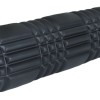 AMILA Foam Roller Plexus 45 Φ14x45cm Μαύρο/Λάιμ