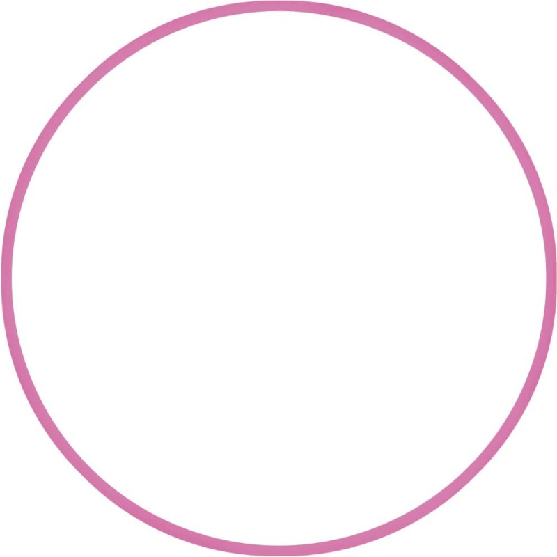 Χούλα-Χουπ HQ 60cm - Φ19mm - 230gr, Ροζ