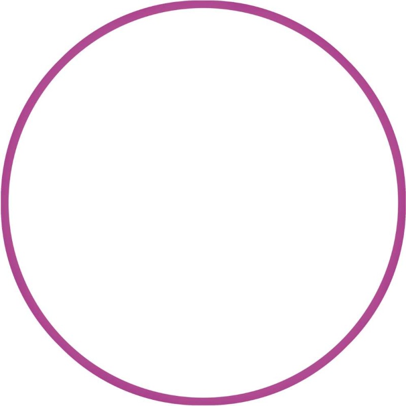 Χούλα-Χουπ HQ 70cm - Φ19mm - 280gr, Φούξια