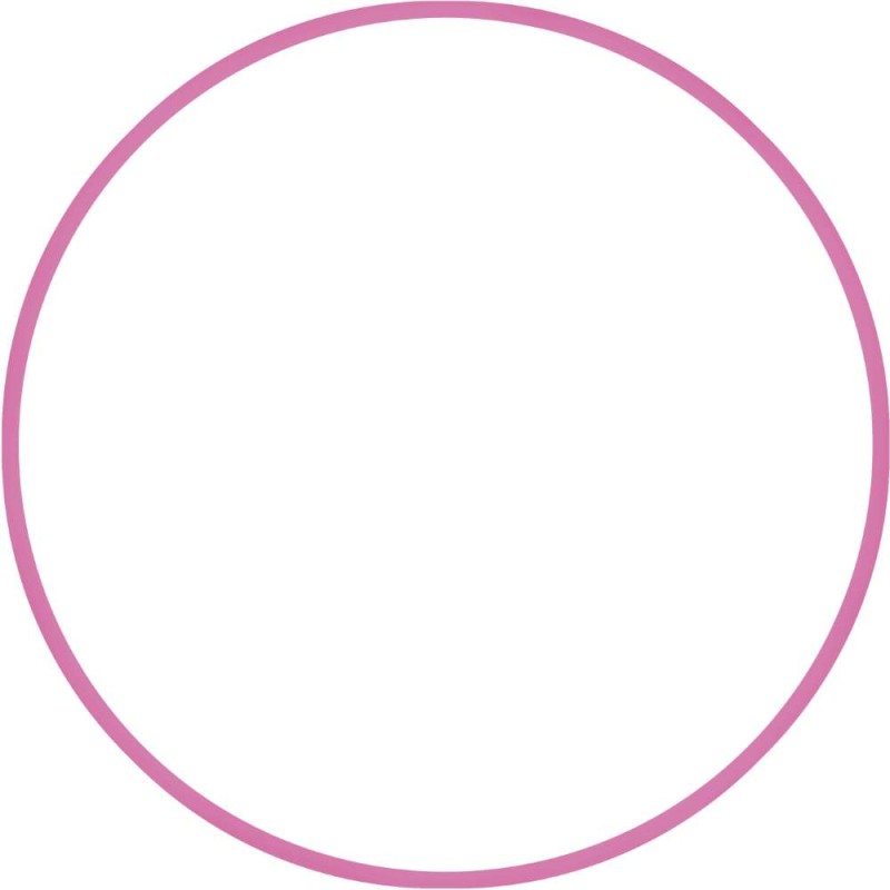Χούλα Χουπ HQ 80cm - Φ19mm - 330gr, Ροζ