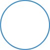 Χούλα Χουπ HQ 80cm - Φ19mm - 330gr, Μπλε