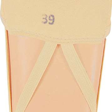 Παπούτσια Ρυθμικής Γυμναστικής Μύτης Microfiber Tan, Νο30