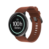 Polar Ignite 3 43mm Αδιάβροχο Smartwatch με Παλμογράφο (Titanium with Brown Strap)